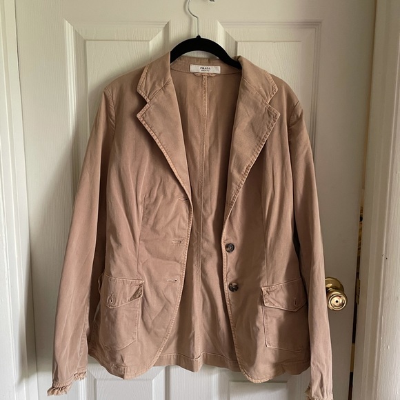 Prada | Jackets \u0026 Coats | Vintage Khaki 